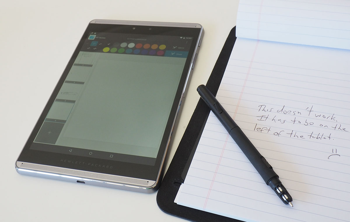 HP reinvents the notepad with a tablet that can see scribbles GadgetGuy