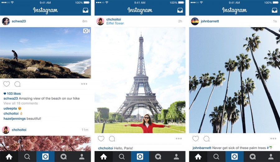 Instagram gets over the square, allows rectangles too