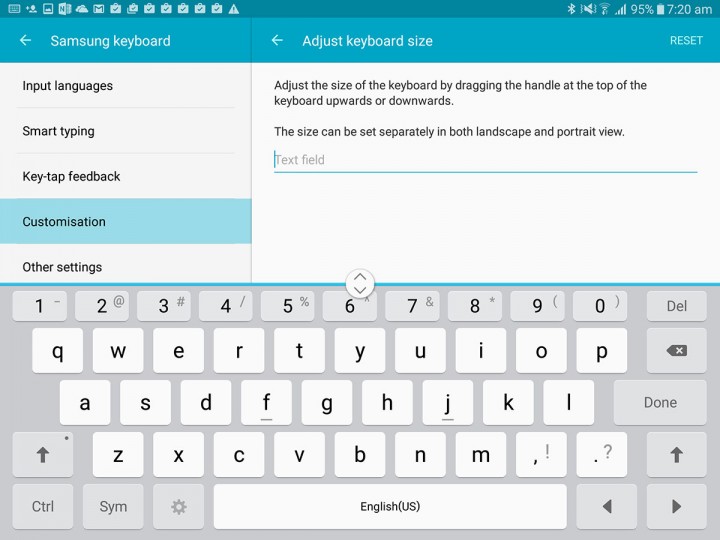 Review Samsung Galaxy Tab S2 (SMT815Y)