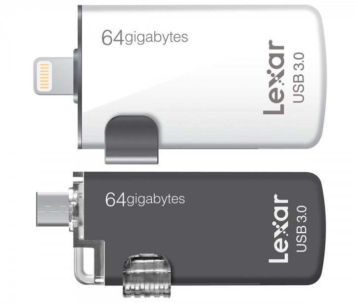 Lexar in with flash drives for iPhone, USB Type C GadgetGuy