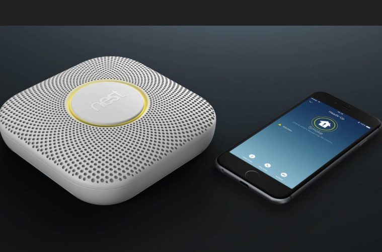 nest smoke detector microphone