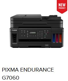 canon pixma endurance g7060 multifunction printer