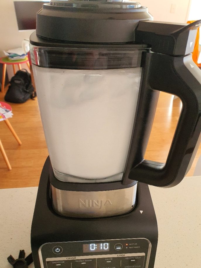 Ninja Foodi Blender blends and makes hot stuff as well (update 1