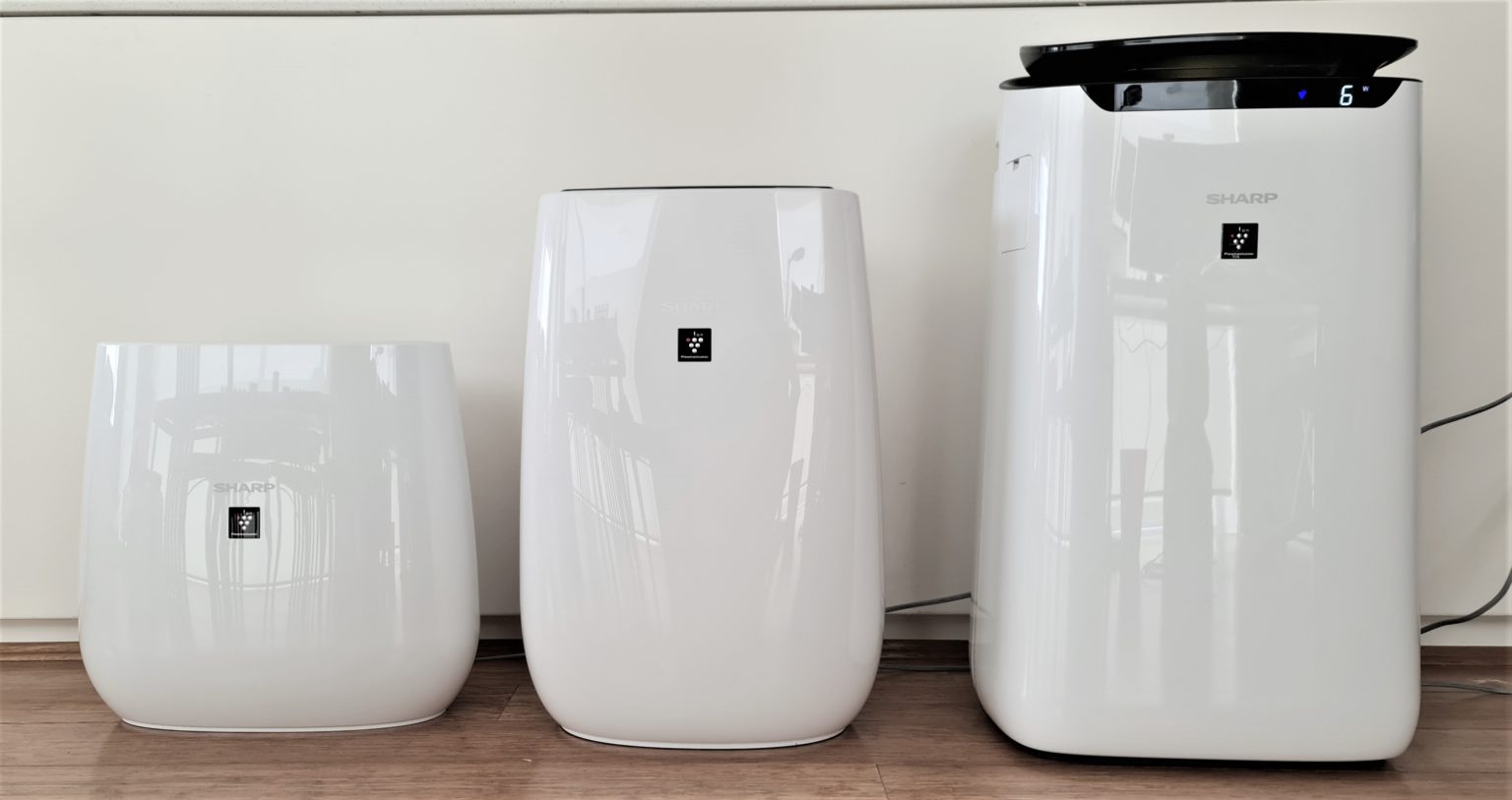 Review Sharp Air purifiers 2020 with ion Plasmacluster GadgetGuy