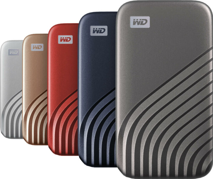 WD My Passport SSD colours - World Backup Day