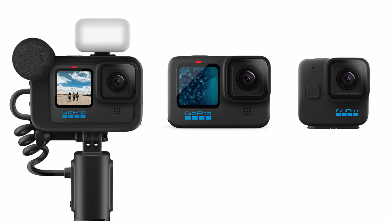The new GoPro Hero 11 Black cameras have a bigger and better sensor