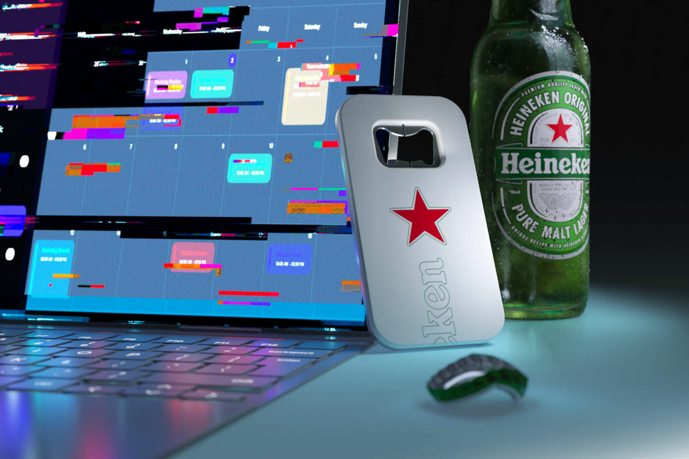 'The Closer', a hightech bottle opener from Heineken makes sure you