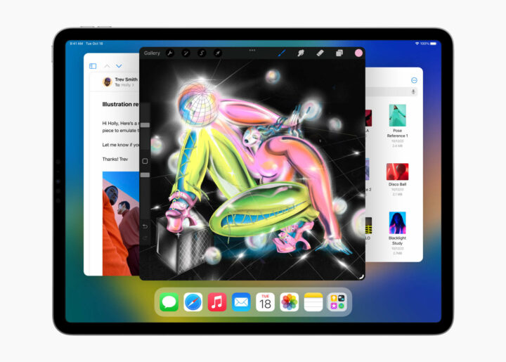 Apple iPadOS 16 Stage Manager