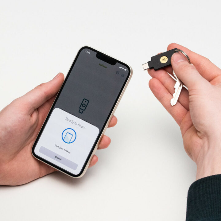 Yubico YubiKey 5C NFC USB-C, 1 pièce