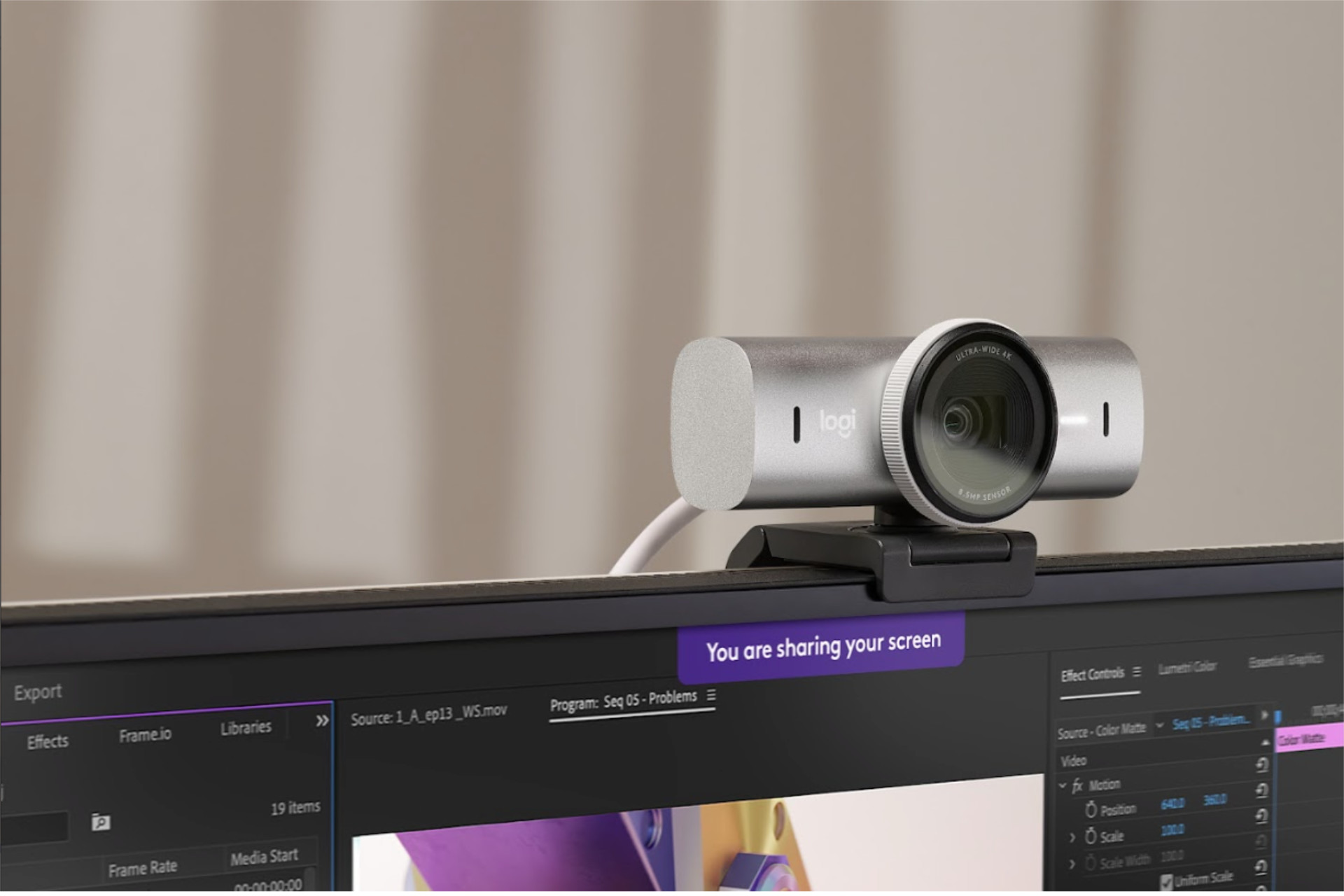 Logitech MX Brio webcam lab-tested to make your face look better