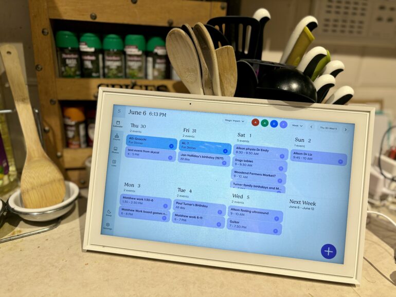 Skylight Calendar review get organised